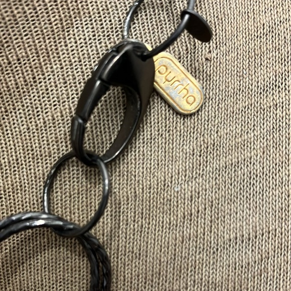 Rare Pyrrha intaglio Roman talisman chain necklace bronze large - Picture 7 of 7